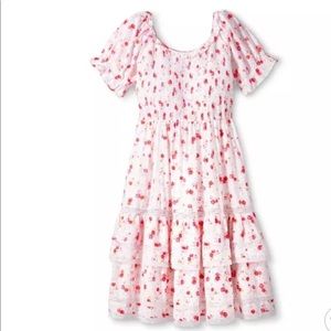Target x Loveshackfancy Cosette Puff Sleeve Dress